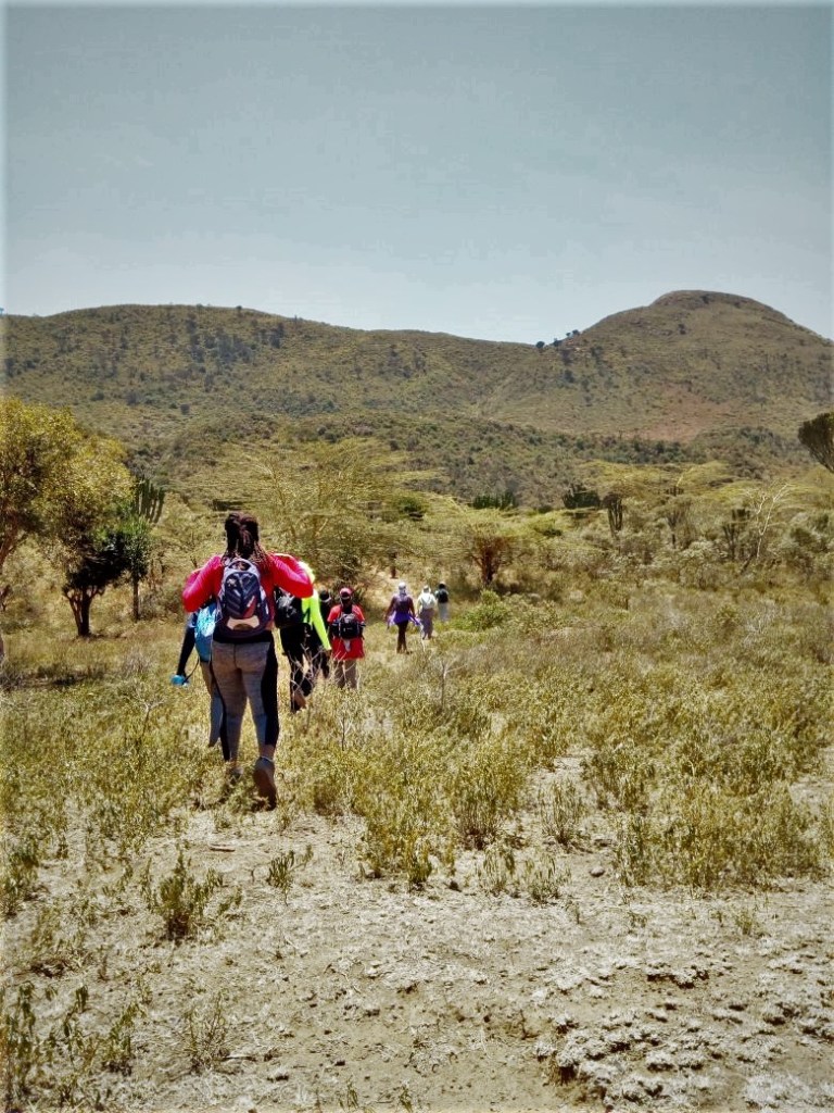 Hiking in Kenya