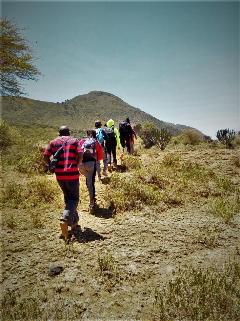 Hiking in Kenya