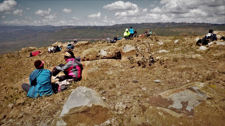 Hiking in Kenya